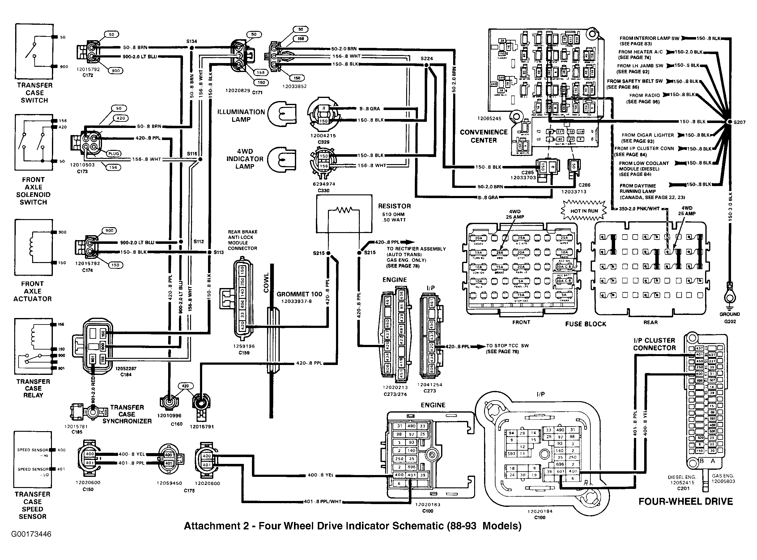 1990 Chevy 4X4 Actuator Wiring Diagram from blazerforum.com