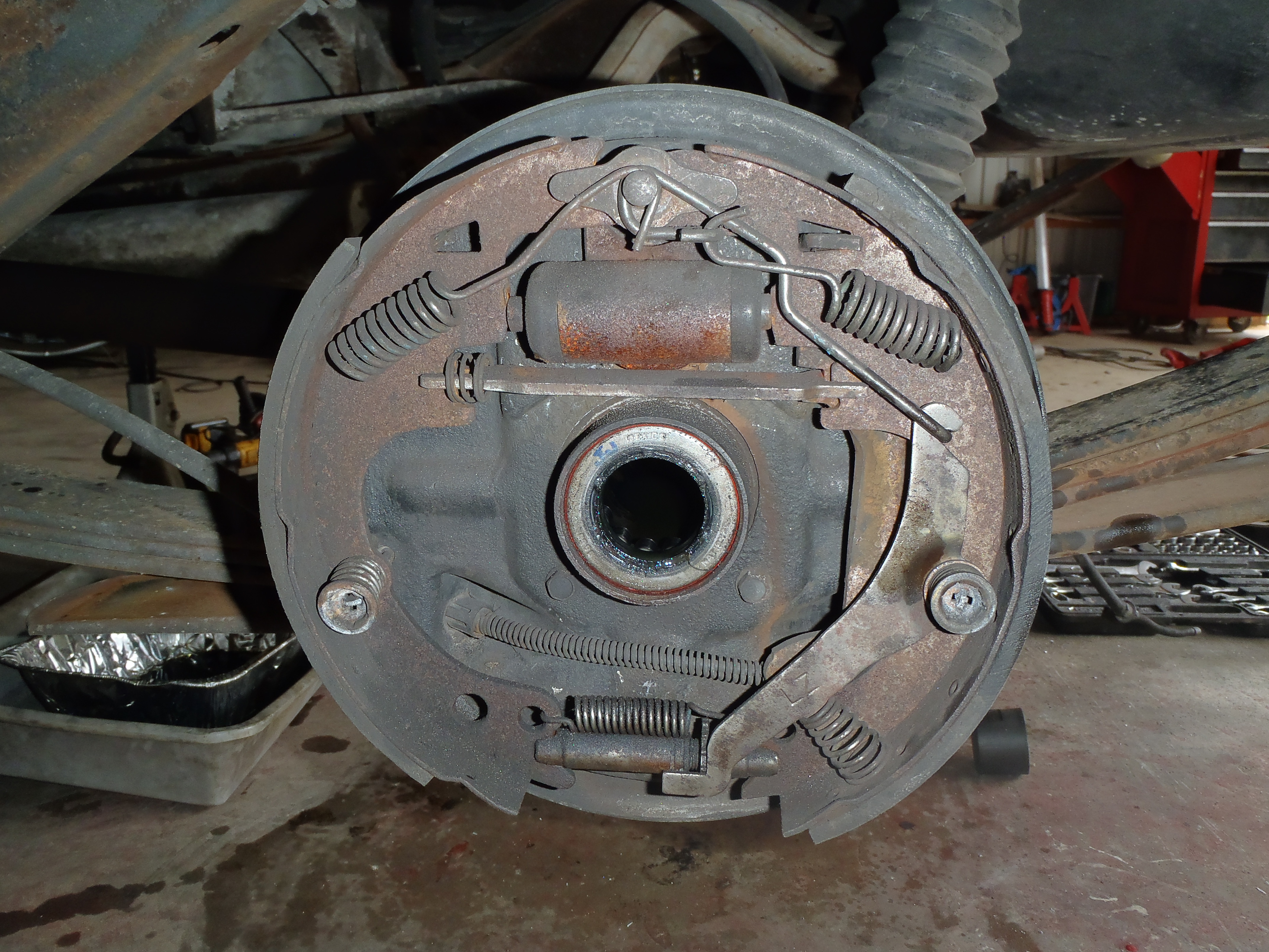 Rear Disc Brake Conversion Done. - Blazer Forum - Chevy Blazer Forums