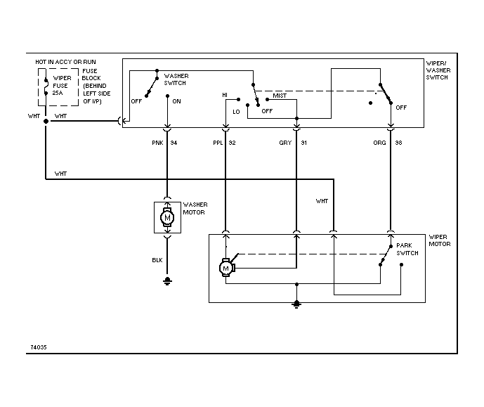 83 Chevy Wiper Motor Wiring Diagram Schematic Wiring Diagram