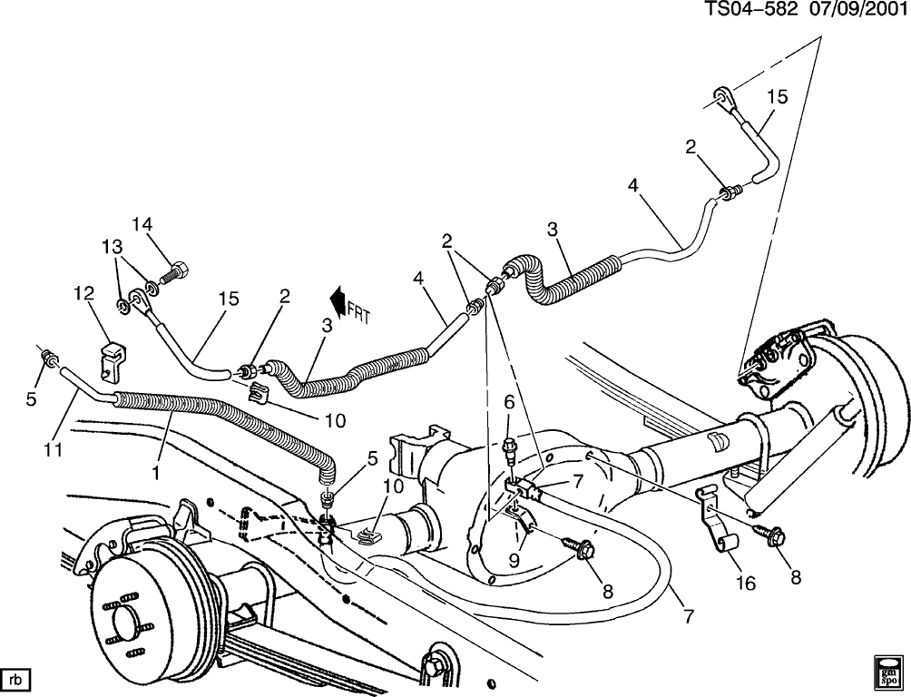 2002 chevy tahoe brake line diagram
