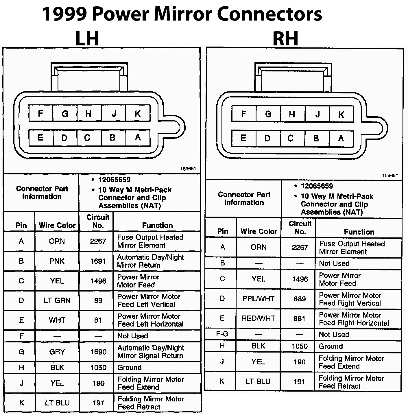 C1446 2006 Gmc Sierra Mirror Wiring Diagram Digital Resources