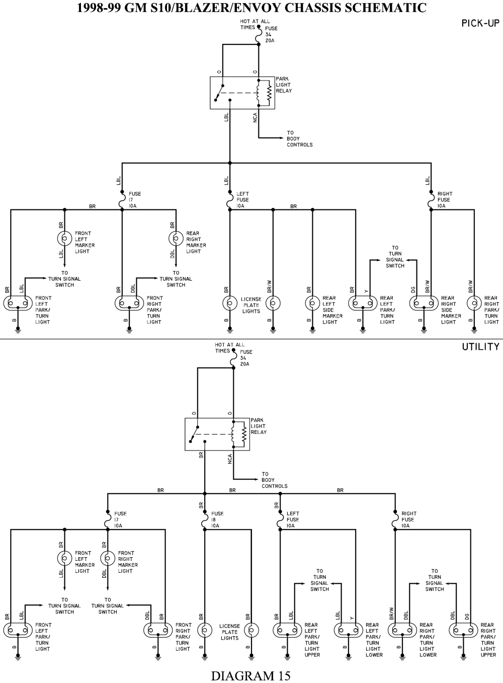 1998 Chevy S10 Brake Wiring Diagram - Wiring Diagram