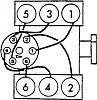 need spark plug wiring diagram NOW!! Backfiring real bad!! - Blazer