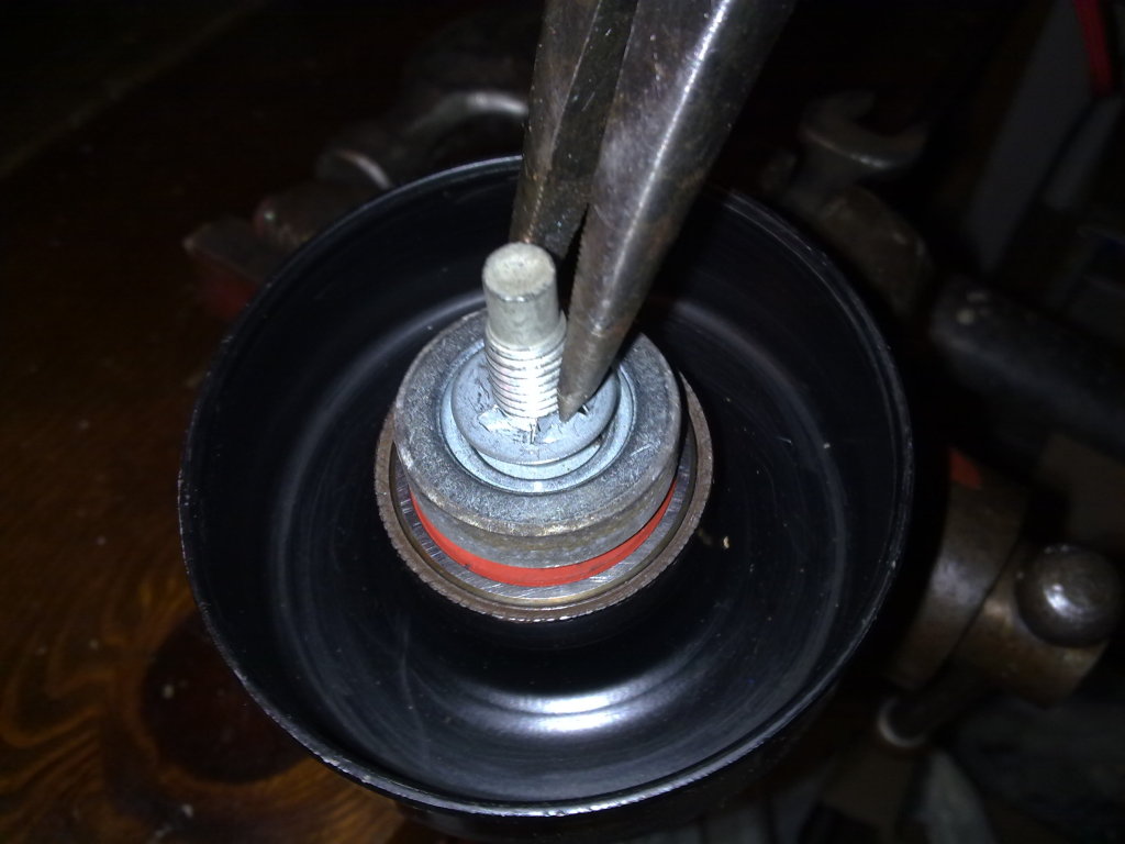 Idler pulley bearing replacement sale