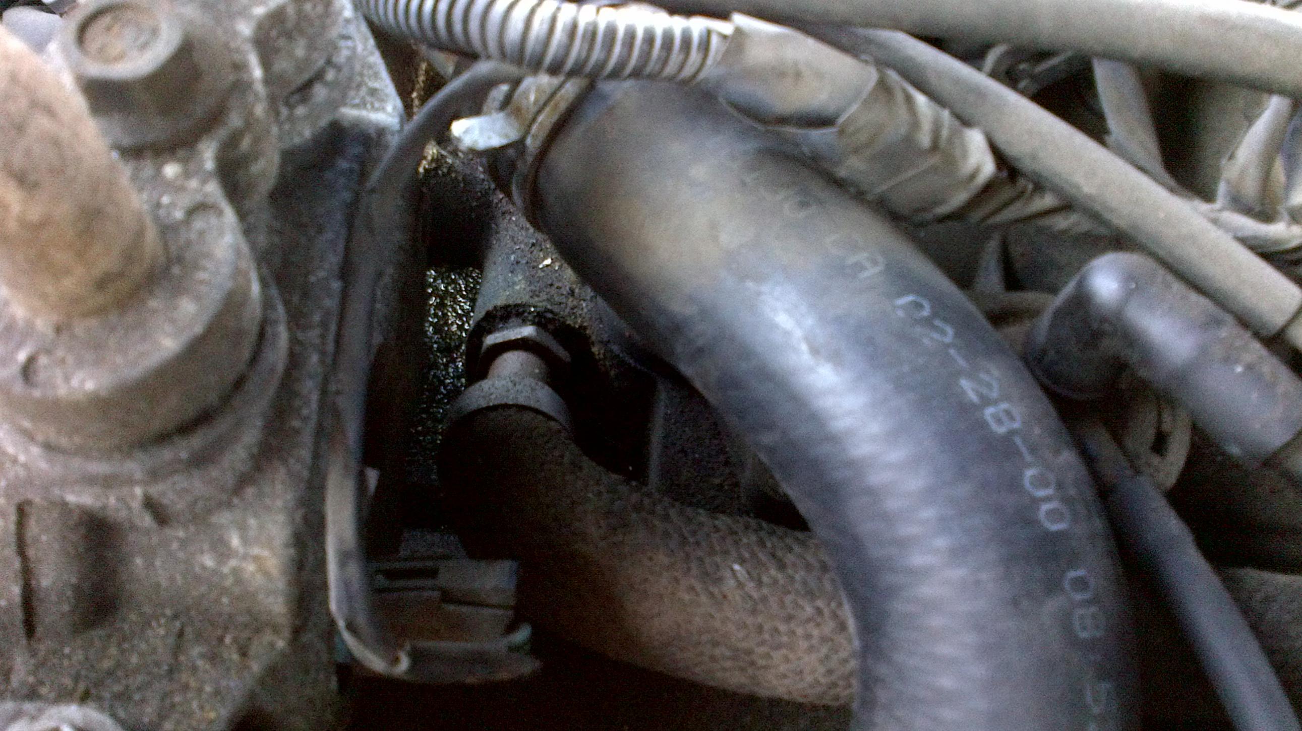 coolant leaking from water pump chevy blazer