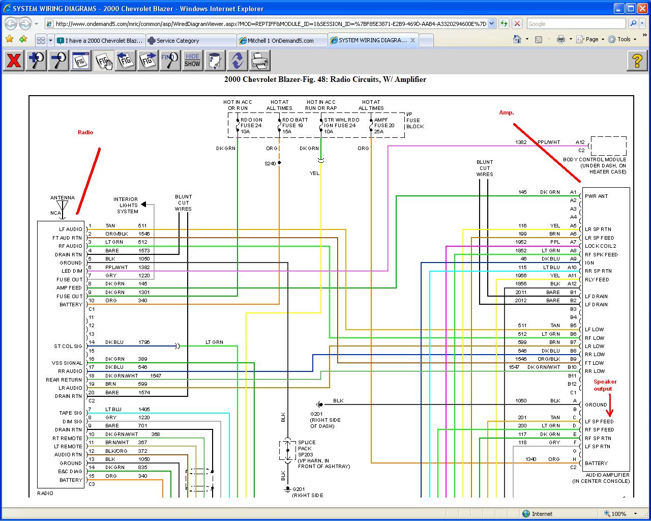 Gm Bose Wiring Diagram