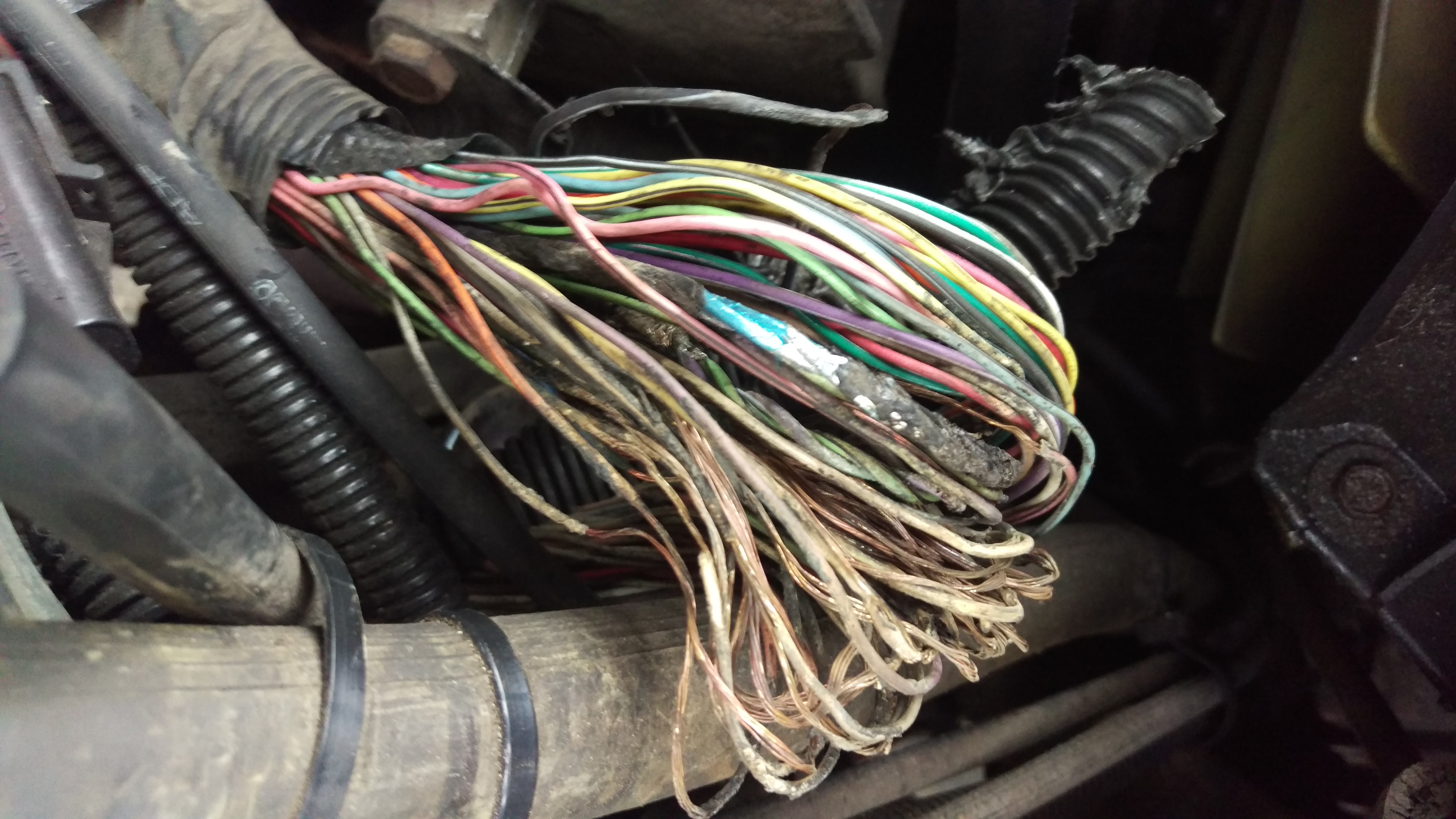 Melted Wiring Harness. Help! - Blazer Forum - Chevy Blazer ... 1998 chevy blazer trailer wiring diagram 