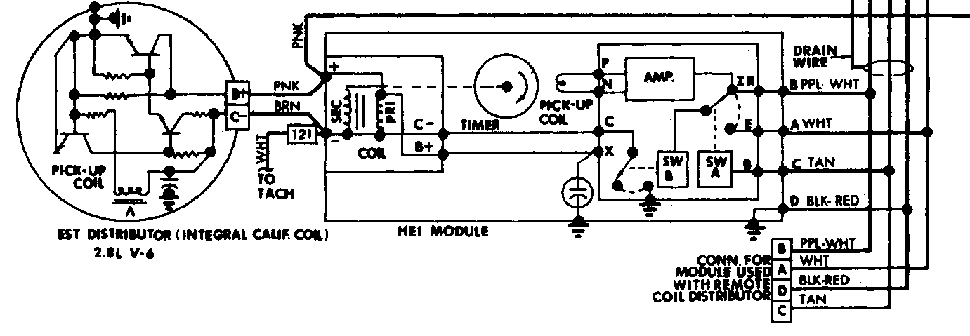 1985 Blazer 2 8 Internal Distributor Wiring
